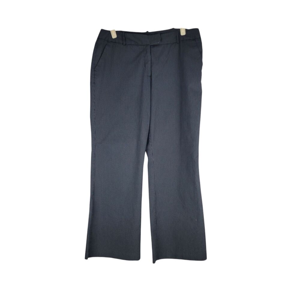 Worthington Dress Pants Womens Size 16 Black Modern Fit Straight Business Career